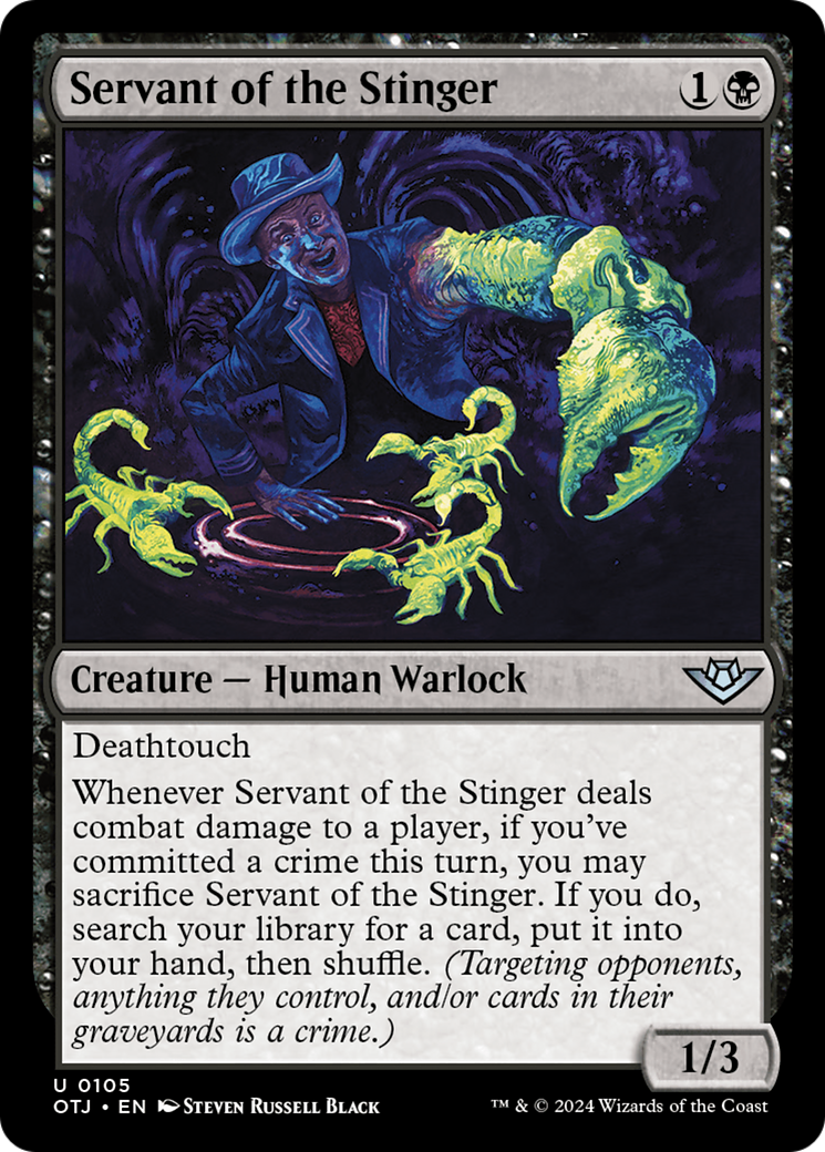 Servant of the Stinger (OTJ-105) -  Foil