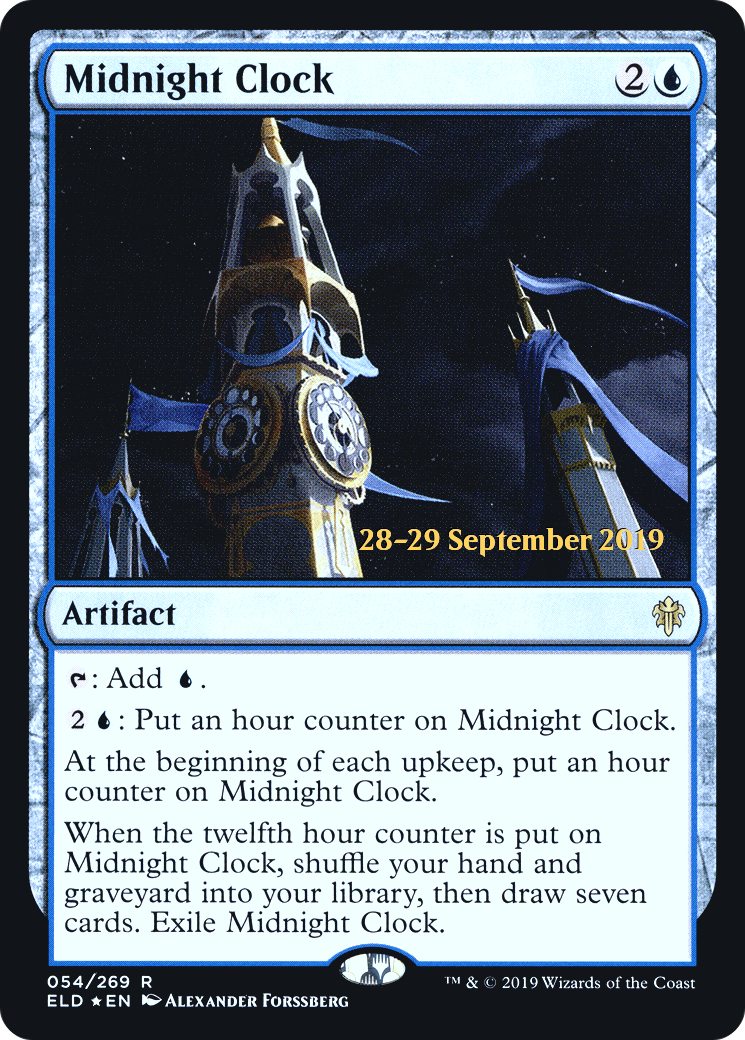 Midnight Clock (PRE-54S) -  Foil