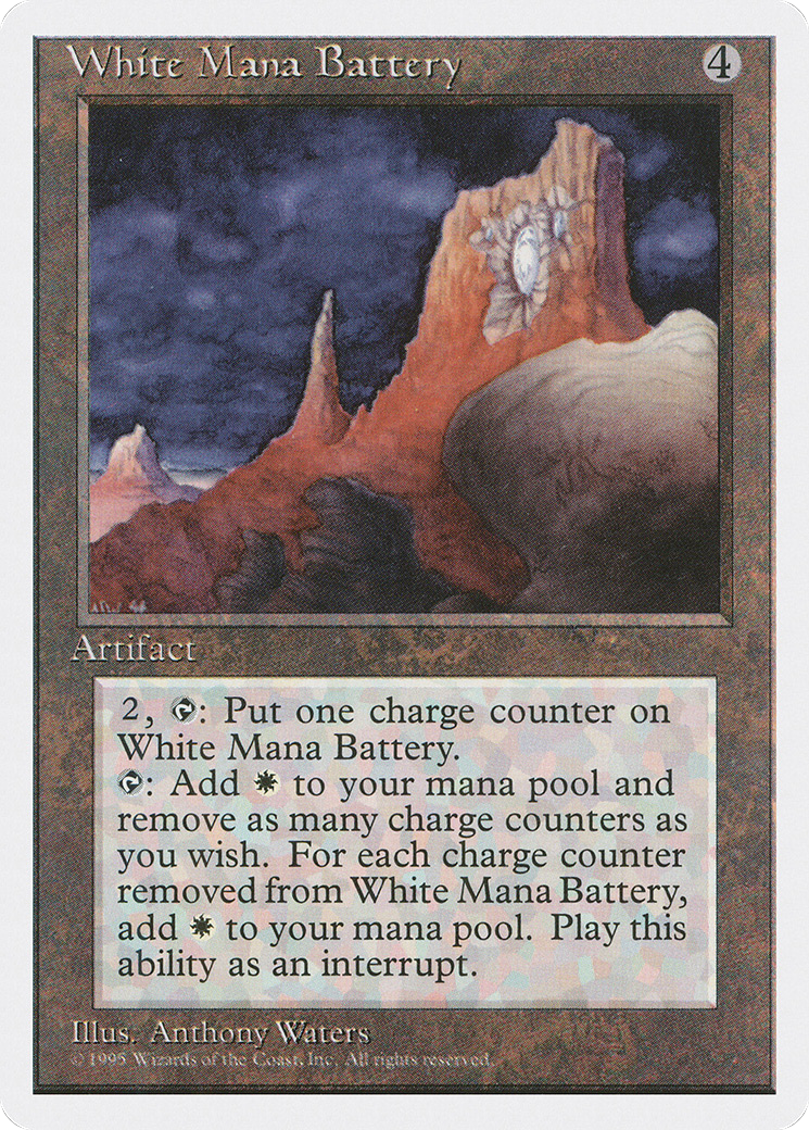 White Mana Battery (4ED-357) -