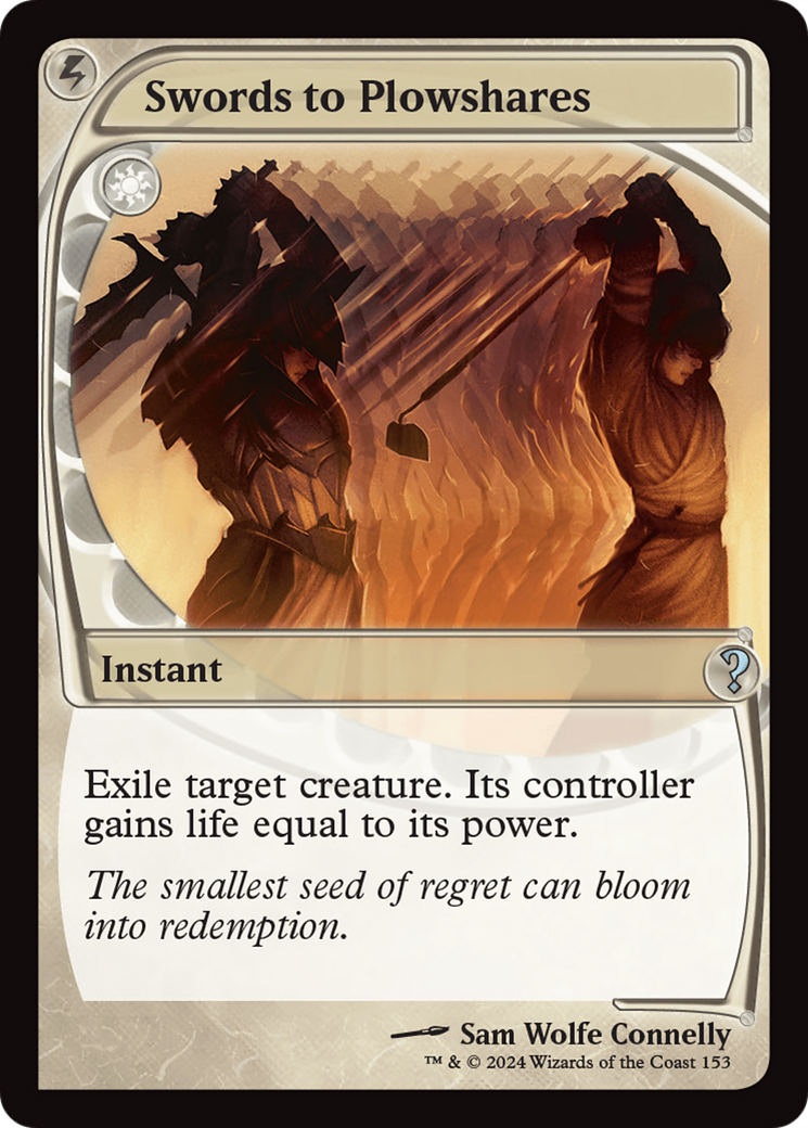 Swords to Plowshares (MB2-153) -  Foil