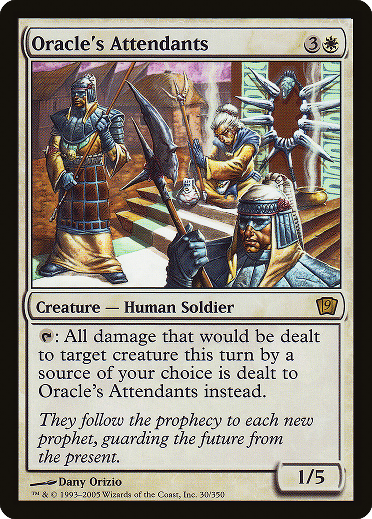 Oracle's Attendants (9ED-30★) -  Foil