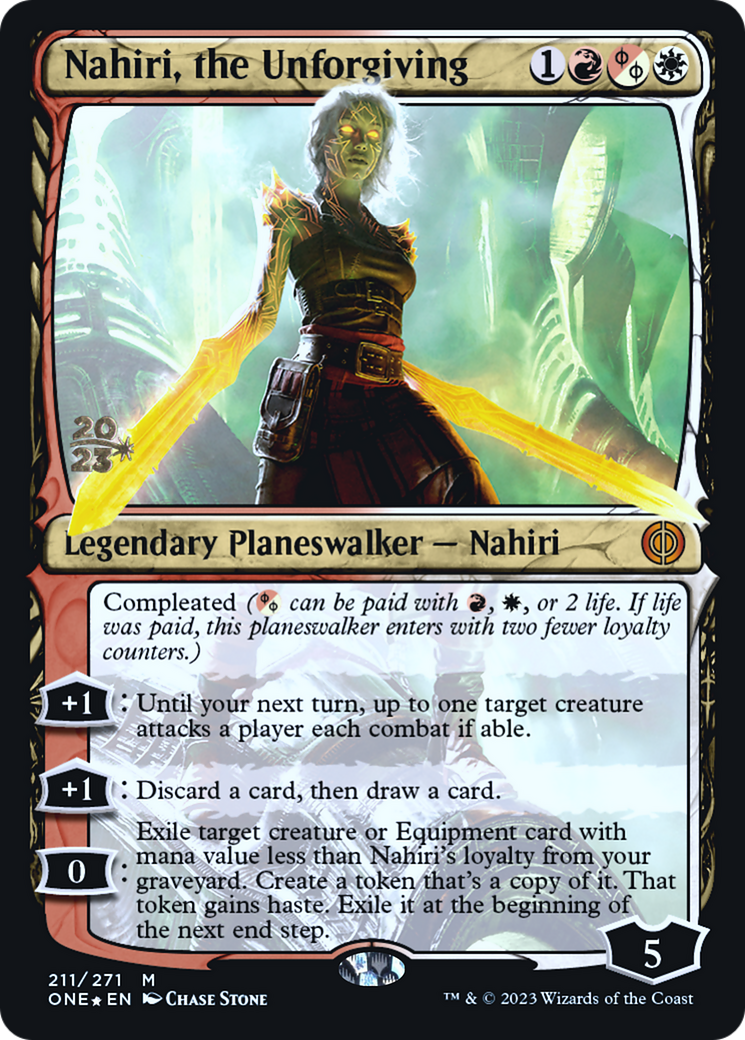 Nahiri, the Unforgiving (PRE-211S) -  Foil