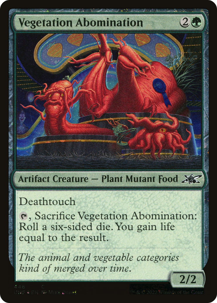 Vegetation Abomination (UNF-446) -  Foil