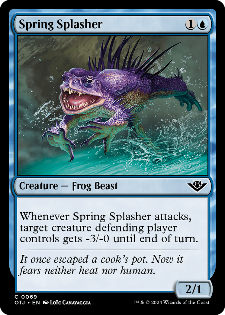 Spring Splasher (OTJ-069) -  Foil