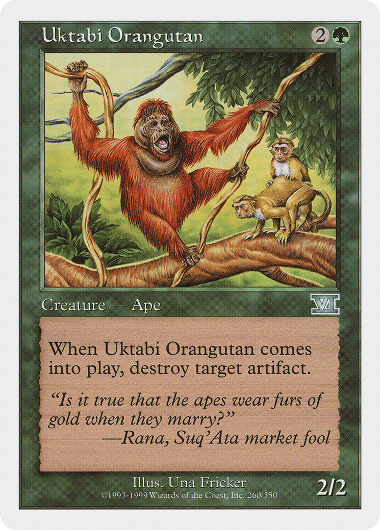 Uktabi Orangutan (6ED-260) -