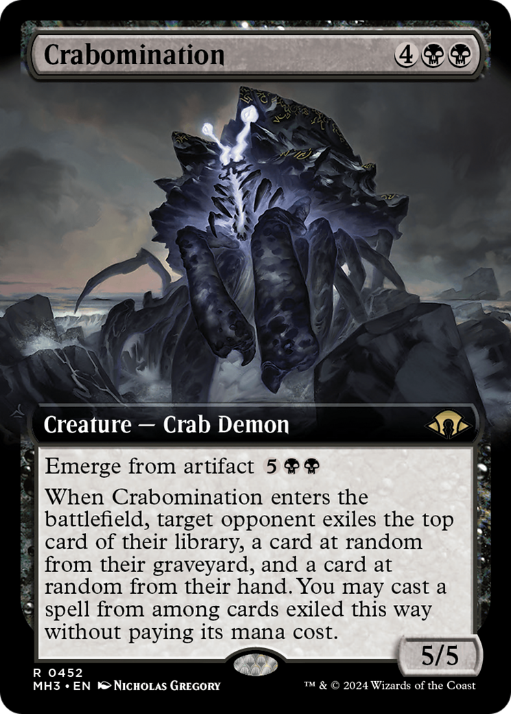 Crabomination (MH3-452) - : (Extended Art)