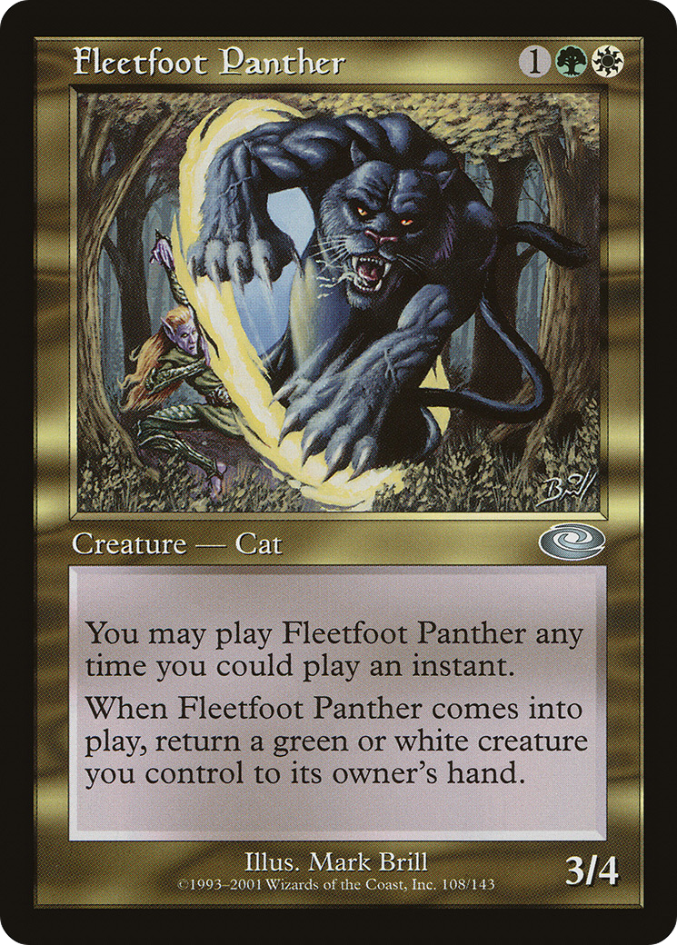 Fleetfoot Panther (PLS-108) -  Foil