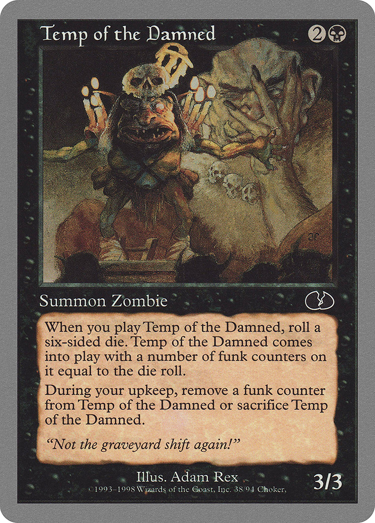 Temp of the Damned (UGL-038) -