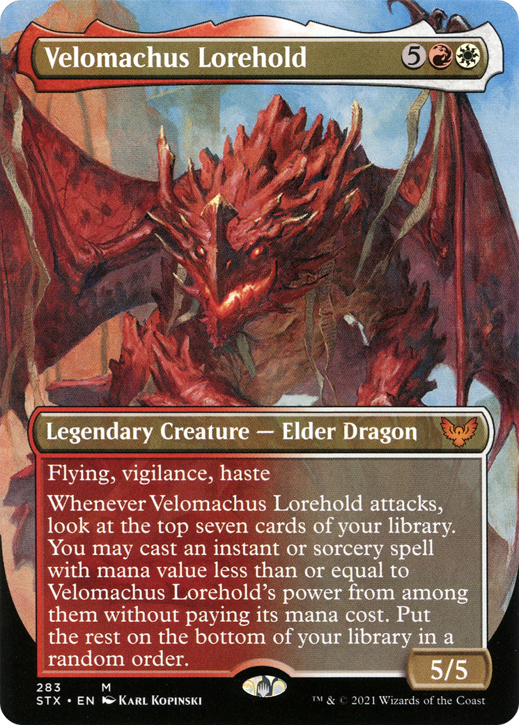 Velomachus Lorehold (STX-283) -  (Borderless)