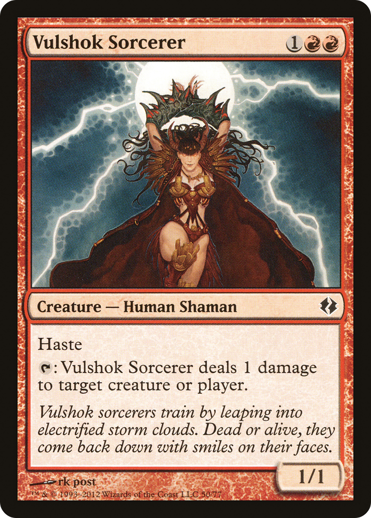 Vulshok Sorcerer (DDI-050) -