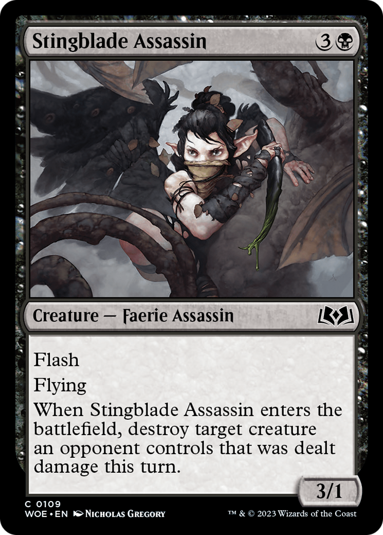 Stingblade Assassin (WOE-109) -  Foil