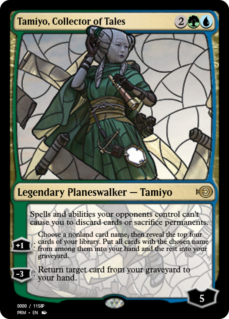 Tamiyo, Collector of Tales (PRM-78007) -  Foil