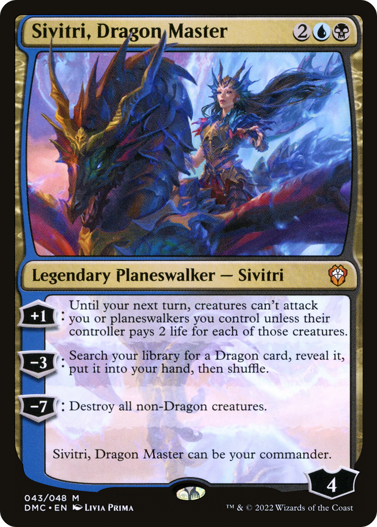 Sivitri, Dragon Master (DMC-043) -