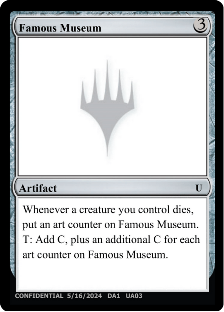 Famous Museum (DA1-UA03B) -