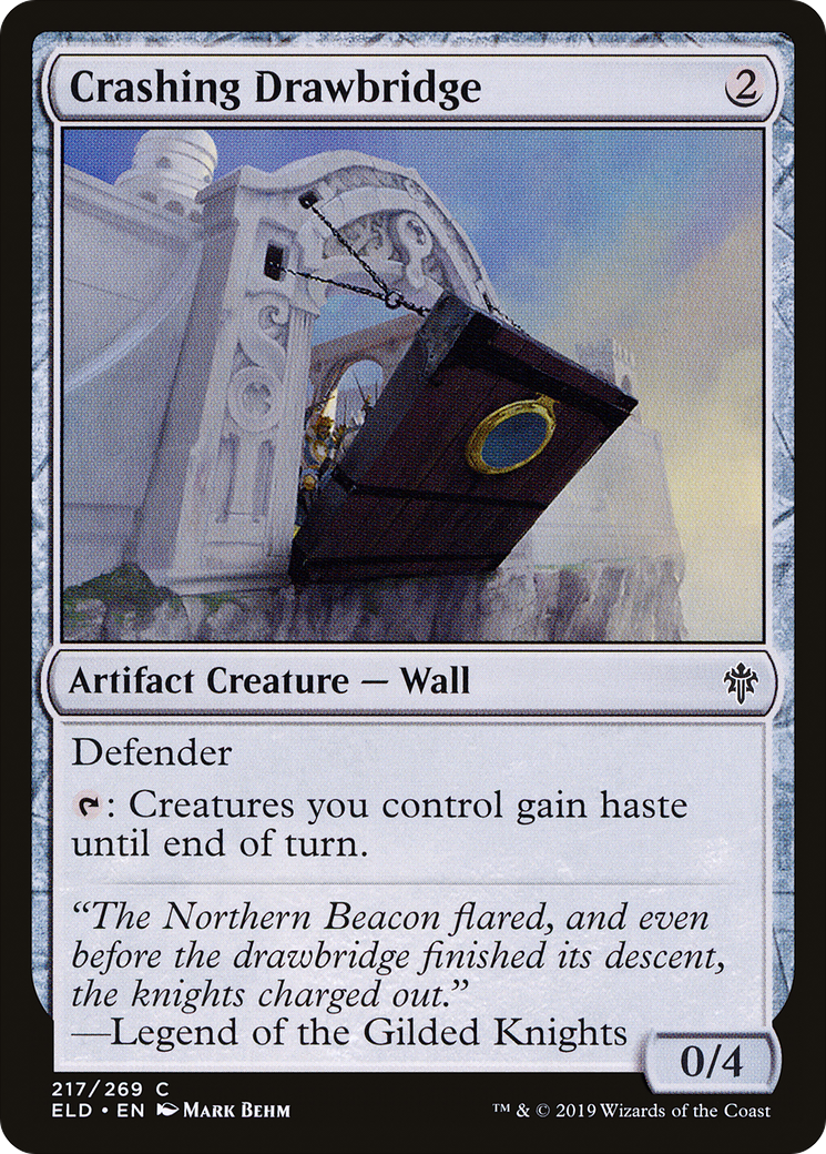 Crashing Drawbridge (ELD-217) -  Foil