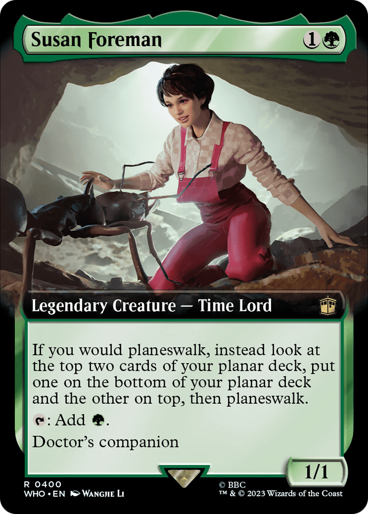 Susan Foreman (WHO-400) - : (Extended Art) Foil