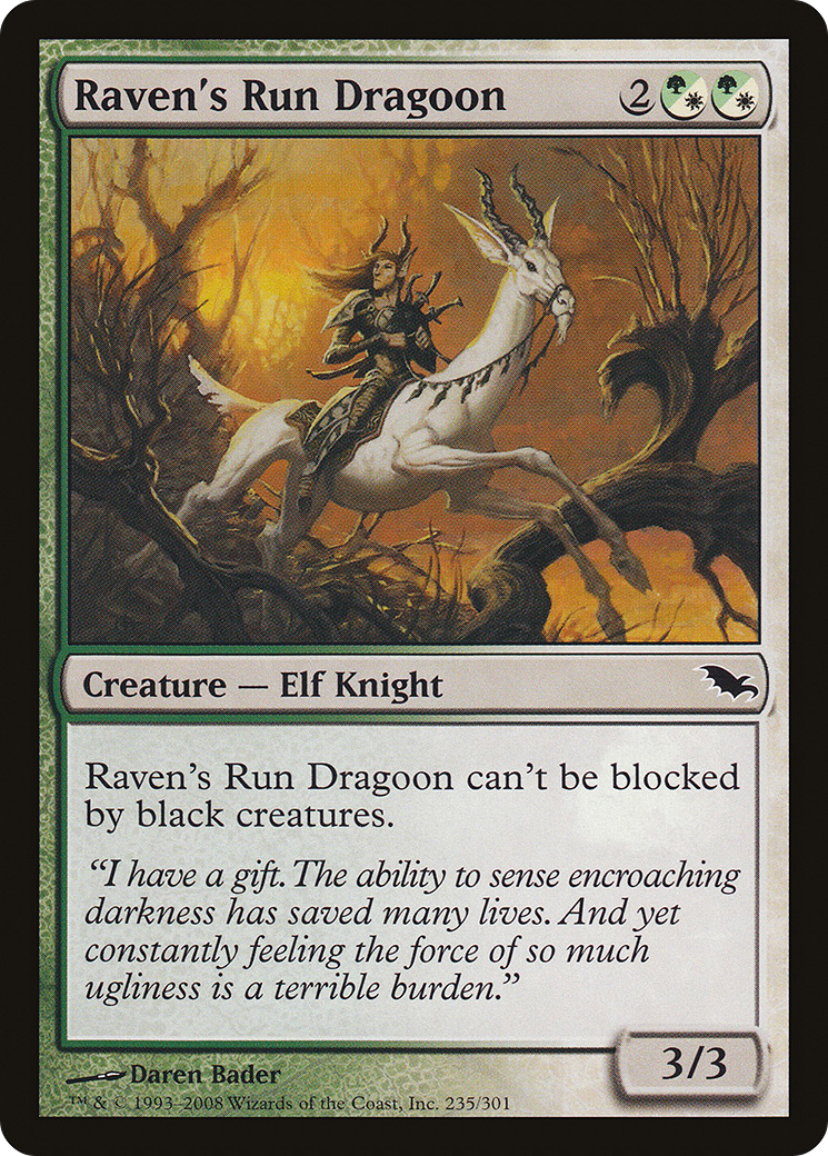 Raven's Run Dragoon (SHM-235) -  Foil