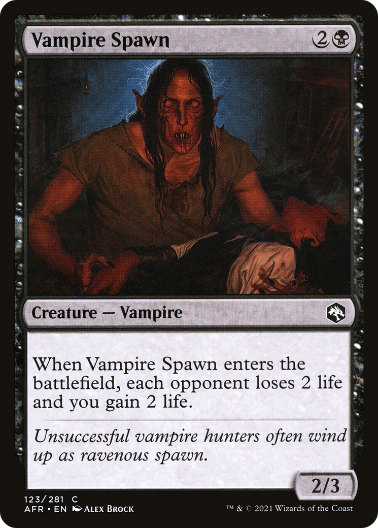 Vampire Spawn (AFR-123) -  Foil