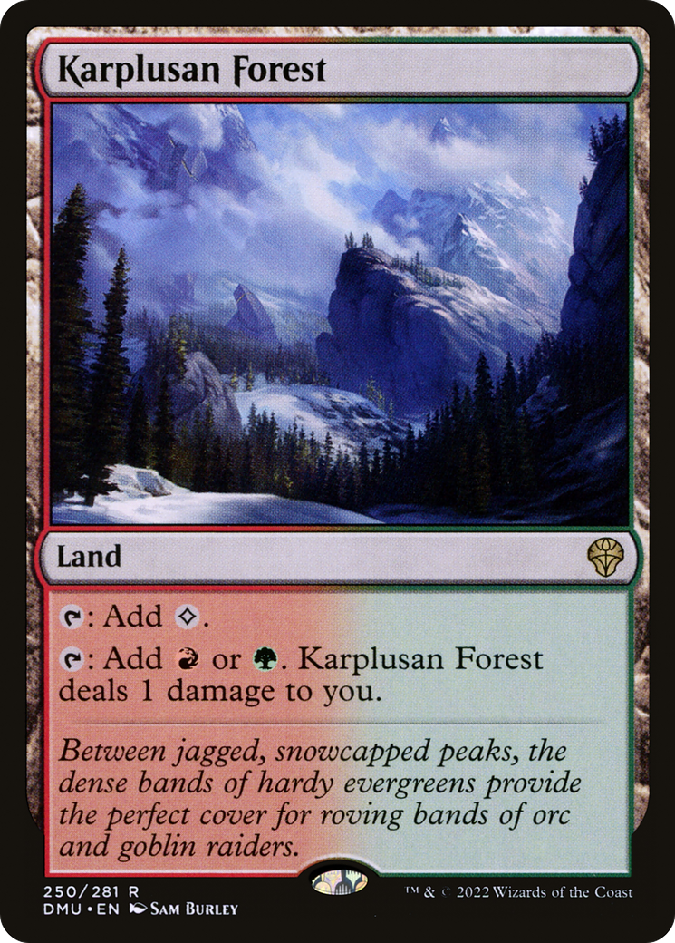 Karplusan Forest (DMU-250) -  Foil