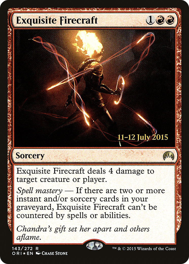 Exquisite Firecraft (PRE-143S) -  Foil