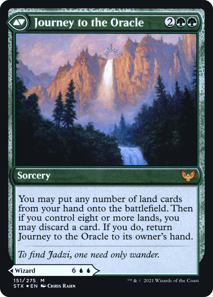 Jadzi, Oracle of Arcavios // Journey to the Oracle (PRE-151S) -  Foil