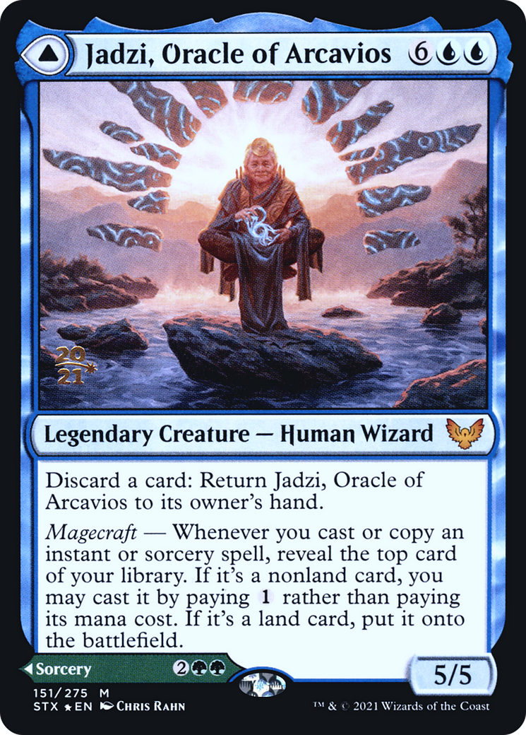 Jadzi, Oracle of Arcavios // Journey to the Oracle (PRE-151S) -  Foil