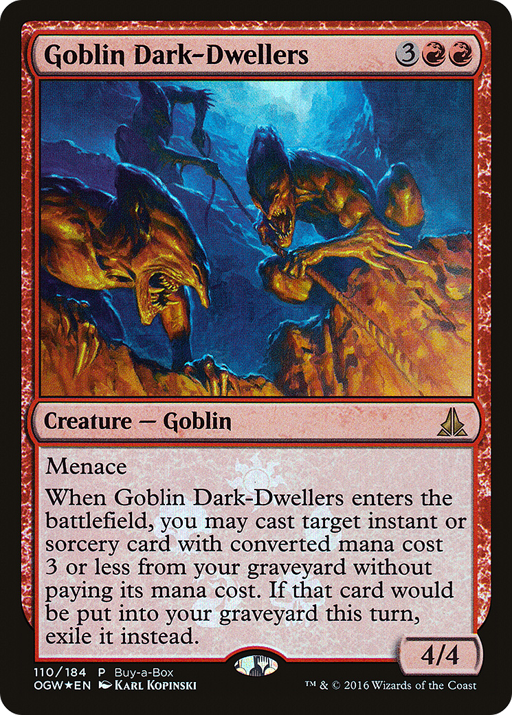 Goblin Dark-Dwellers (BABP-110) -  Foil