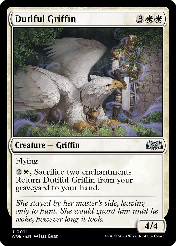 Dutiful Griffin (WOE-011) -  Foil