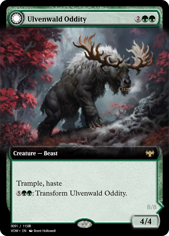 Ulvenwald Oddity // Ulvenwald Behemoth (PRM-95421) -  Foil