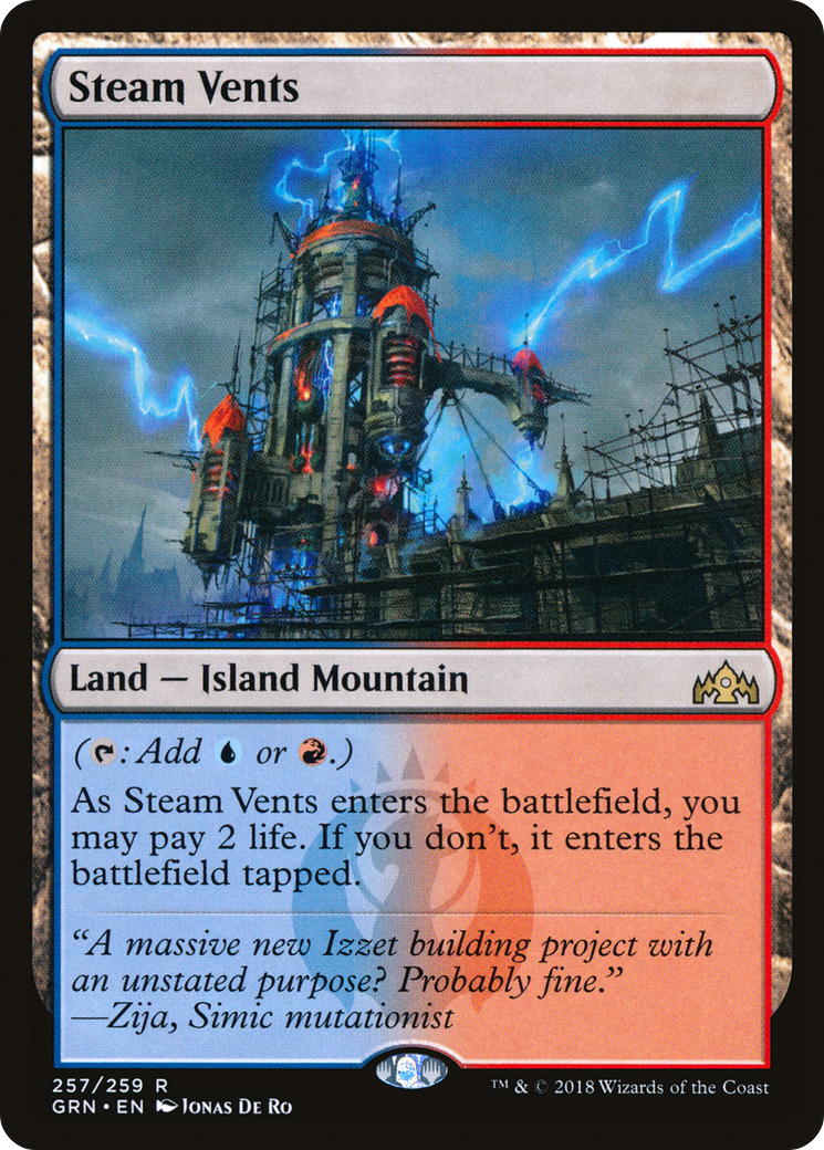 Steam Vents (GRN-257) -  Foil