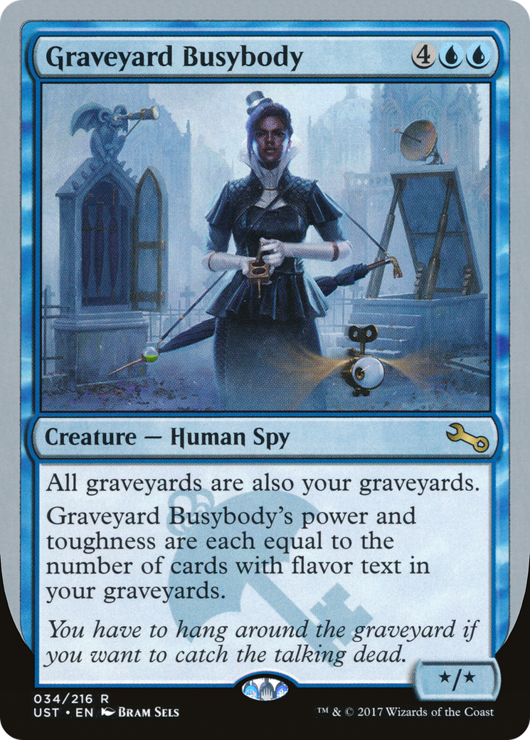 Graveyard Busybody (UST-034) -  Foil