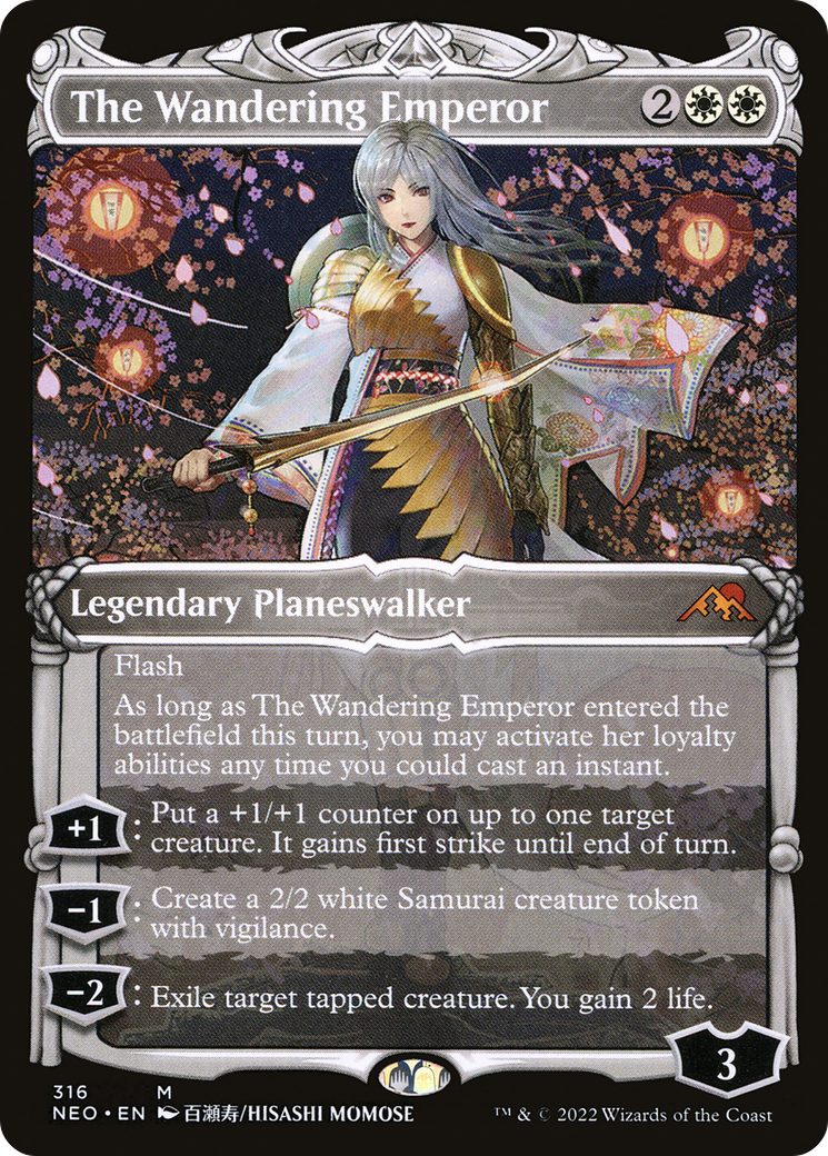 The Wandering Emperor (NEO-316) - : (Showcase) Foil