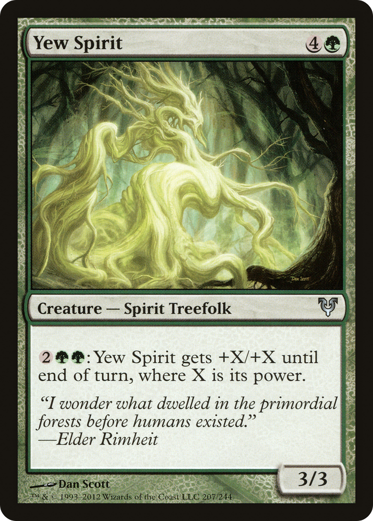 Yew Spirit (AVR-207) -  Foil