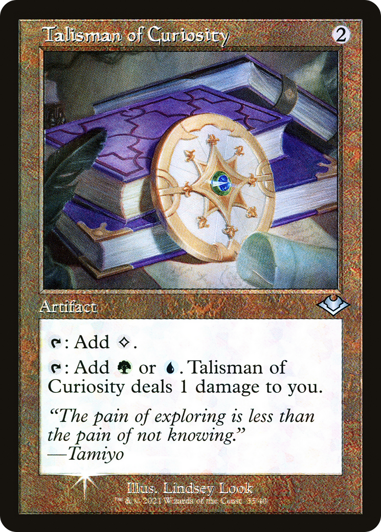 Talisman of Curiosity (MH1-035) -  Foil