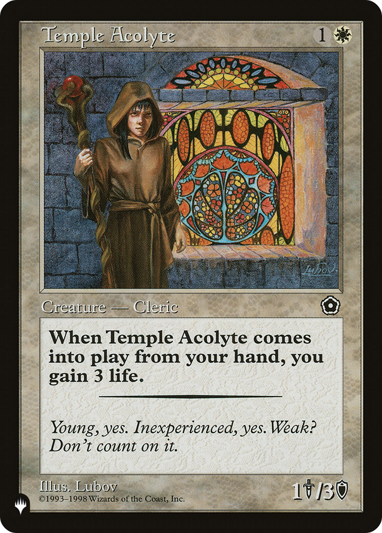 Temple Acolyte (LIST-P02-23) -