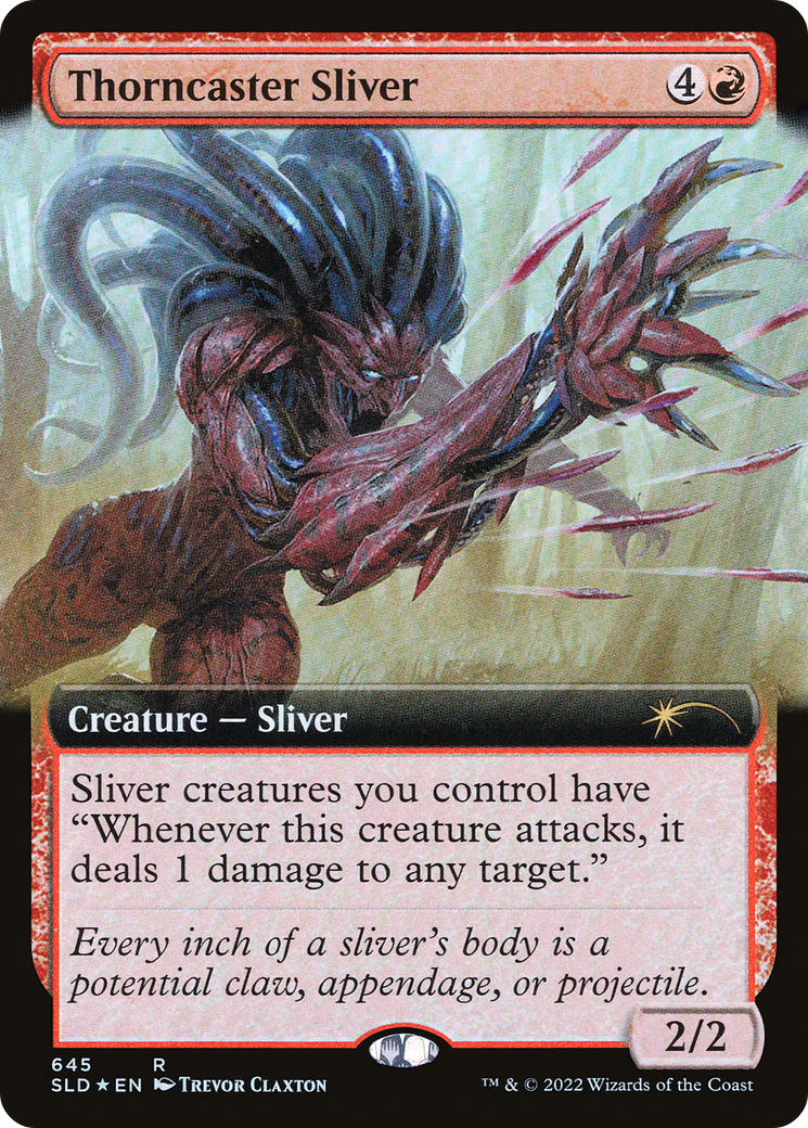 Thorncaster Sliver (SLD-645) - : (Extended Art) Foil