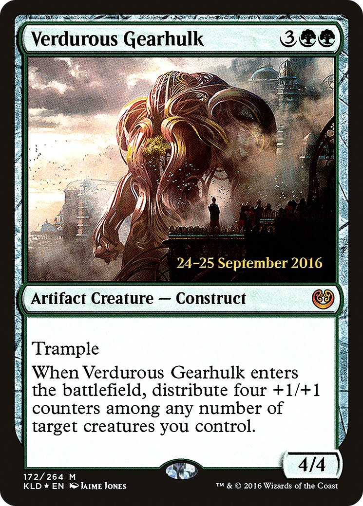 Verdurous Gearhulk (PRE-172S) -  Foil