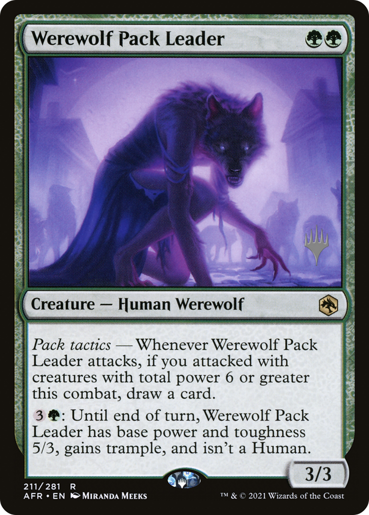 Werewolf Pack Leader (PPAFR-211P) -  Foil