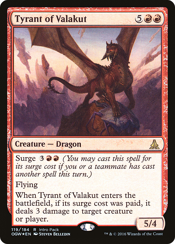 Tyrant of Valakut (UMP-119) -  Foil