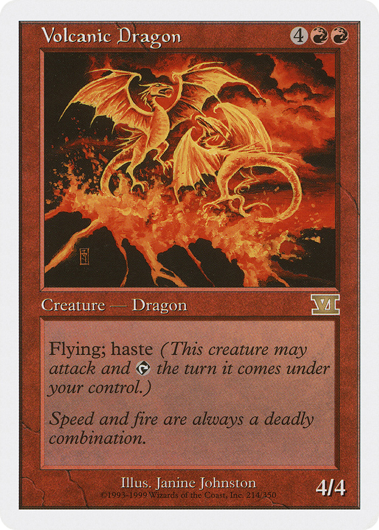 Volcanic Dragon (6ED-214) -