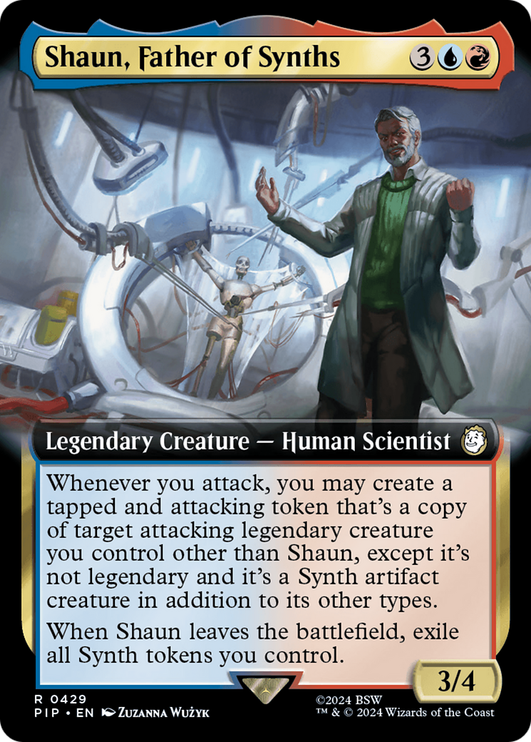 Shaun, Father of Synths (PIP-429) - : (Extended Art) Foil