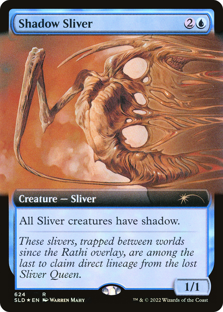 Shadow Sliver (SLD-624) - : (Extended Art) Foil