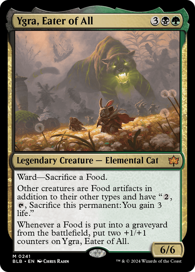 Ygra, Eater of All (BLB-241) -  Foil