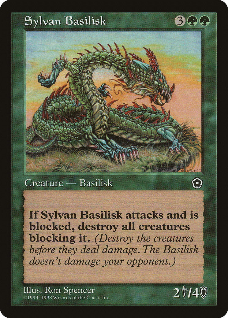 Sylvan Basilisk (P02-146) -