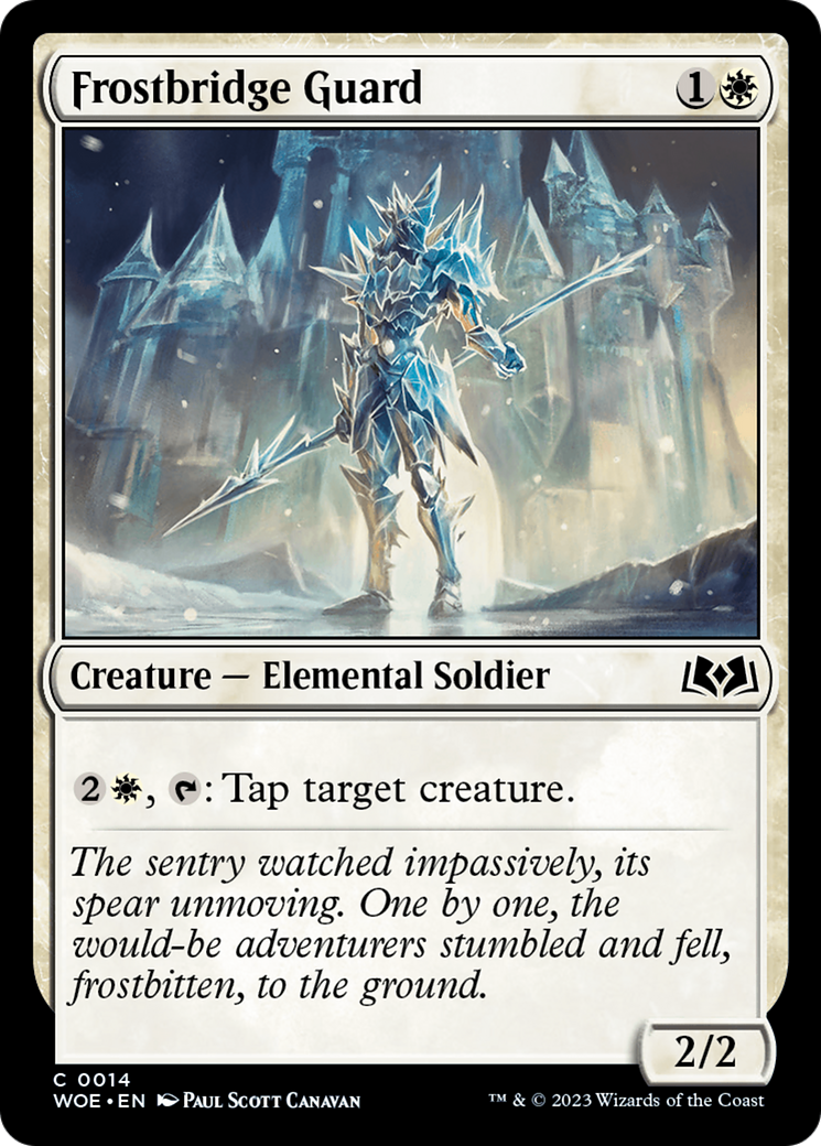 Frostbridge Guard (WOE-014) -  Foil