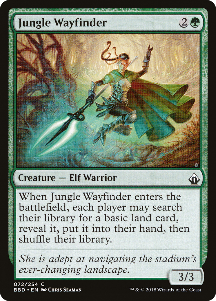 Jungle Wayfinder (BBD-072) -  Foil