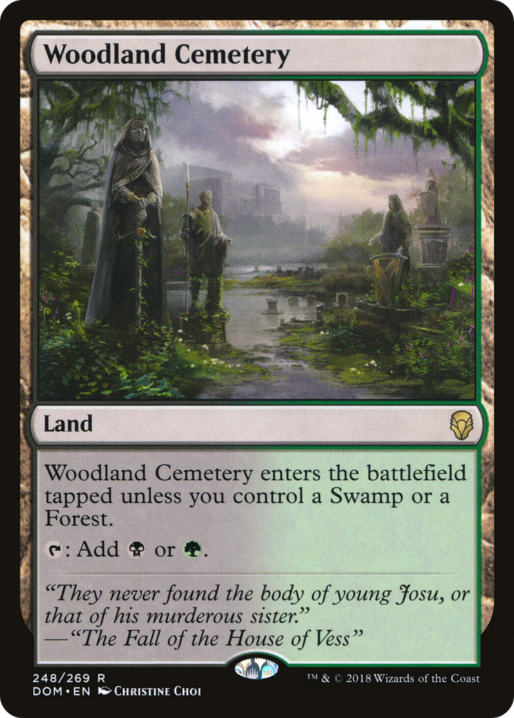 Woodland Cemetery (DOM-248) -  Foil