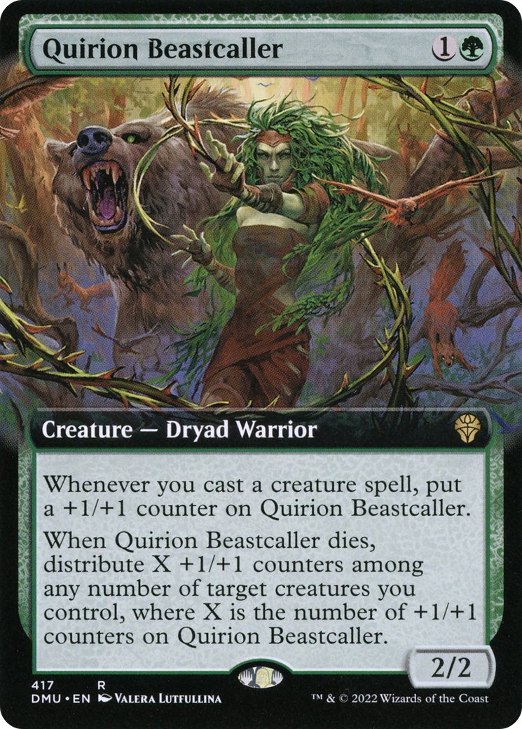 Quirion Beastcaller (DMU-417) - : (Extended Art)