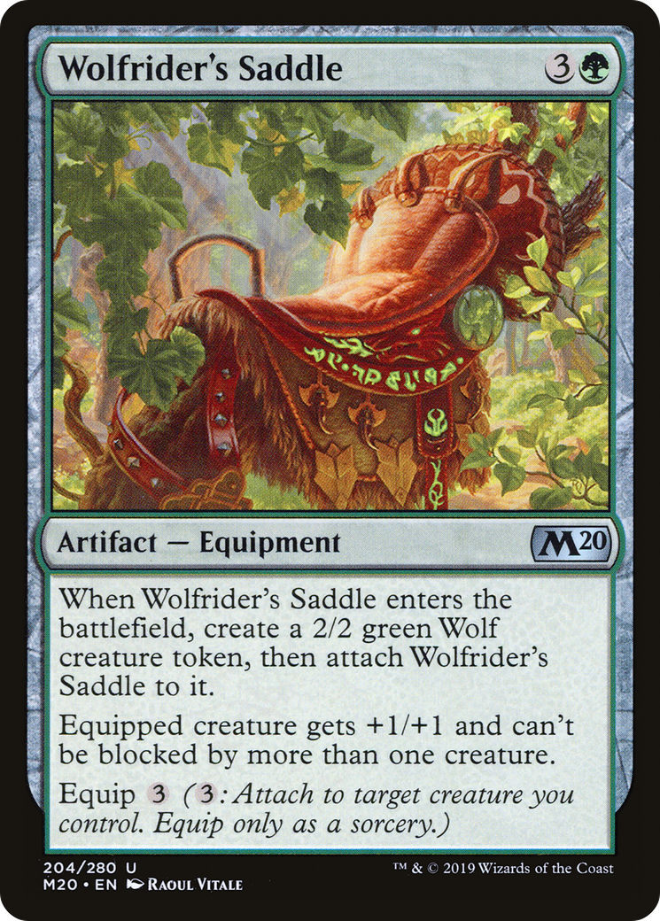 Wolfrider's Saddle (M20-204) -  Foil