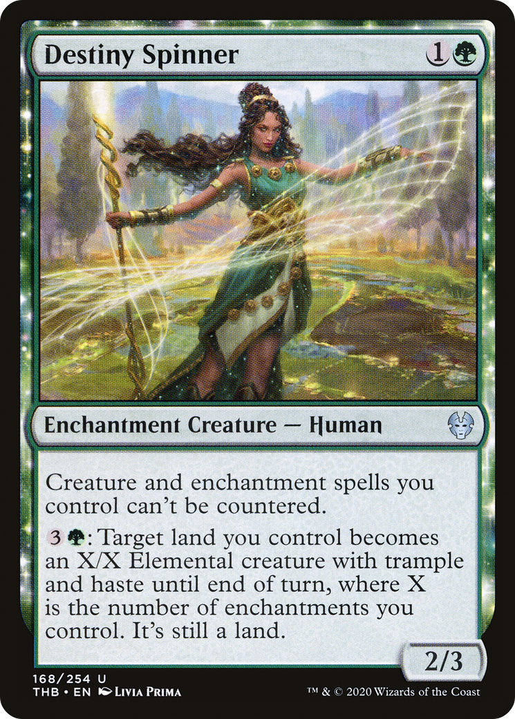 Destiny Spinner (THB-168) - : (enchantment) Foil